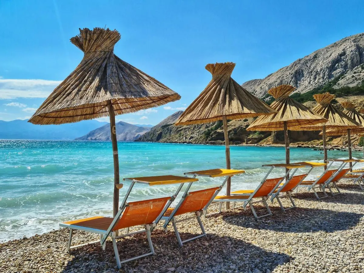 Ferienhaus Mit Meerblick & Pool In Baska - Villa-Planina קרואטיה