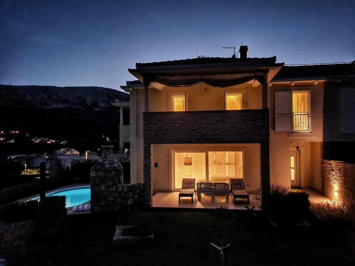 Ferienhaus Mit Meerblick & Pool In Baska - Villa-Planina 0*, Baška Croazia