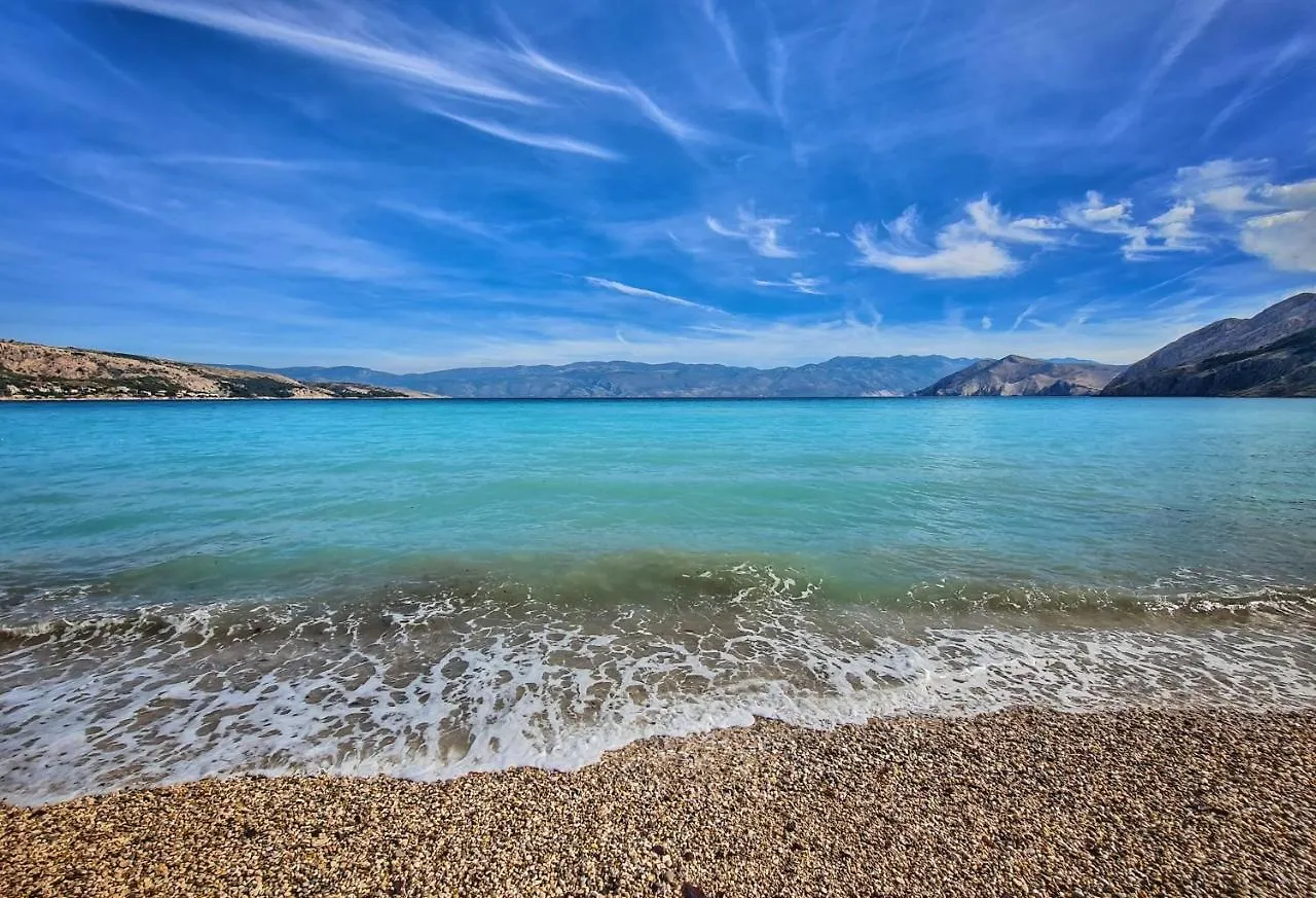 펜션 Ferienhaus Mit Meerblick & Pool In Baska - Villa-Planina 크로아티아